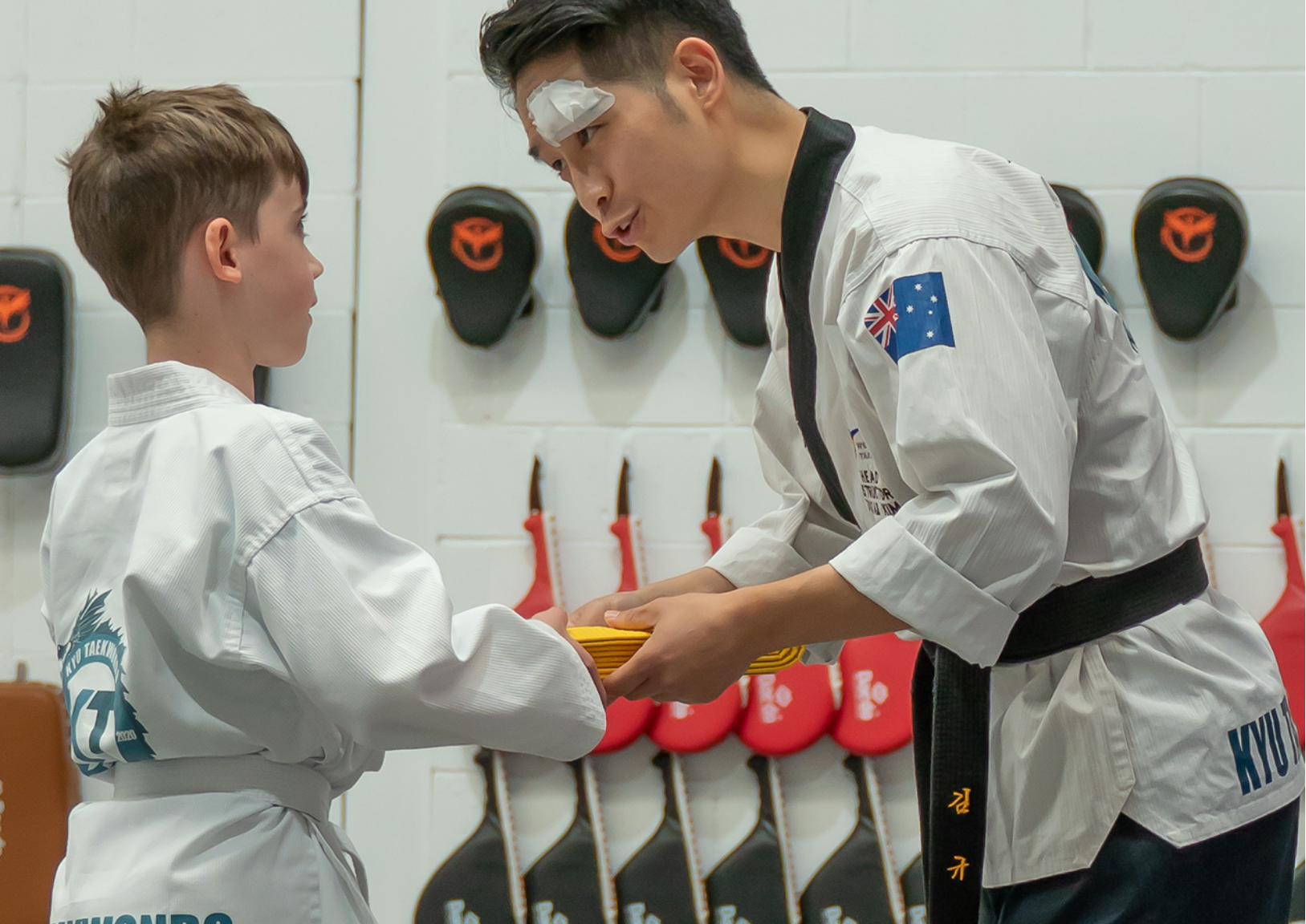 Teaching traditional Korean respect and values